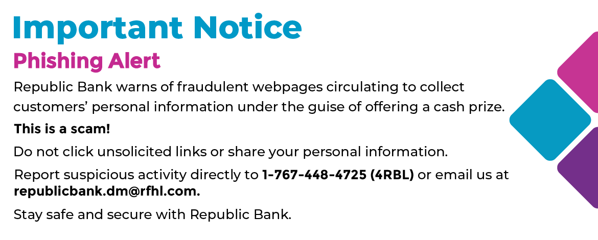 Phishing notice
